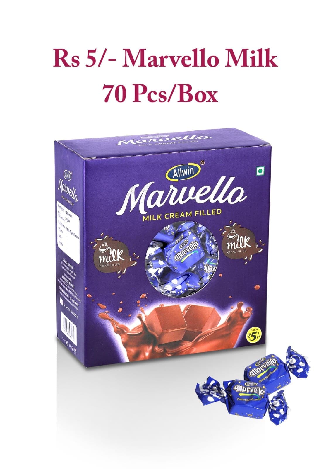 Marvello Milk Cream Filled