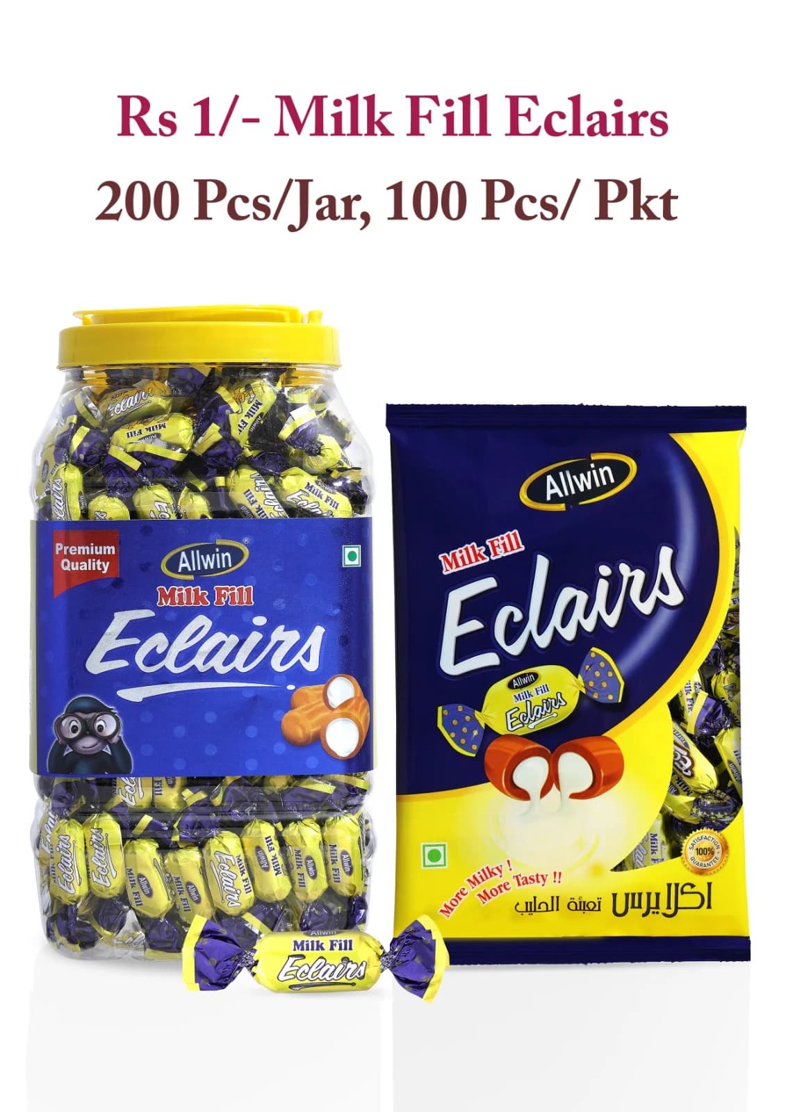 Milk Fill Eclairs