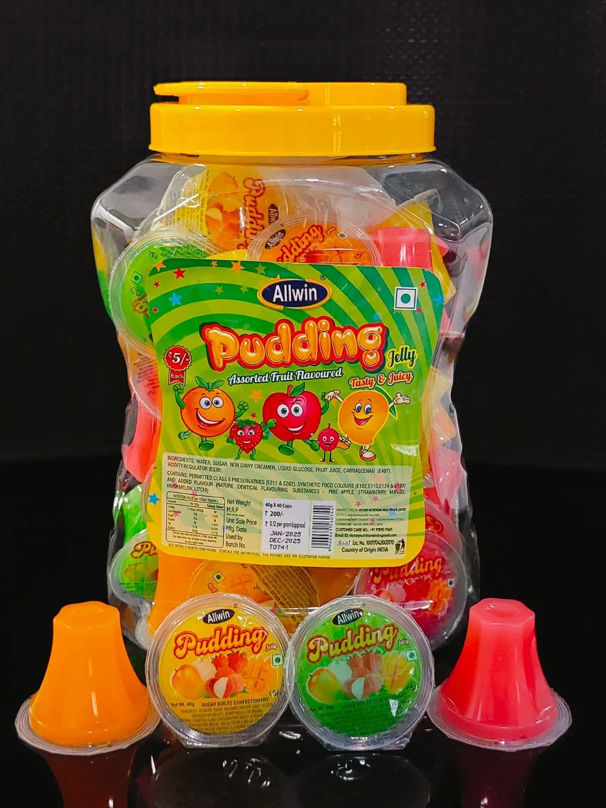 Pudding Assorted Jelly