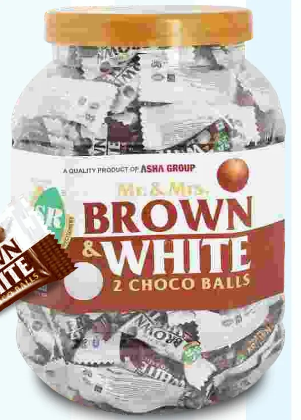 SR 25 Brown & White Choco Balls