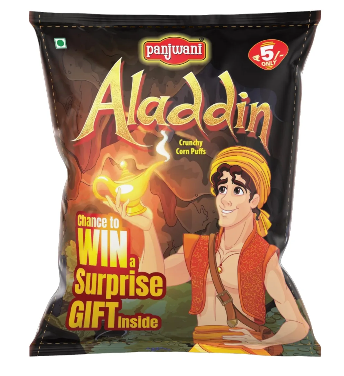 Panjwani Aladdin Crunchy Corn Puffs