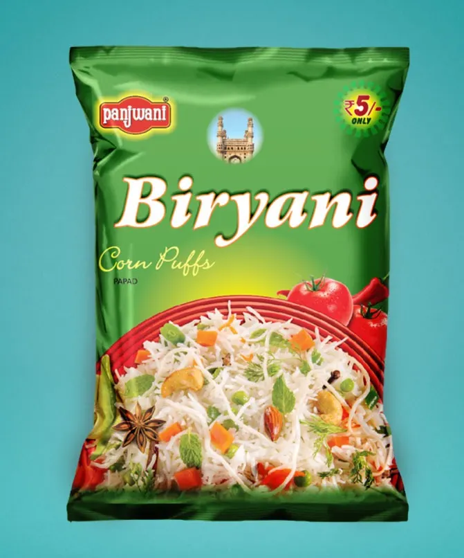 Panjwani Biryani Corn Puffs Papad