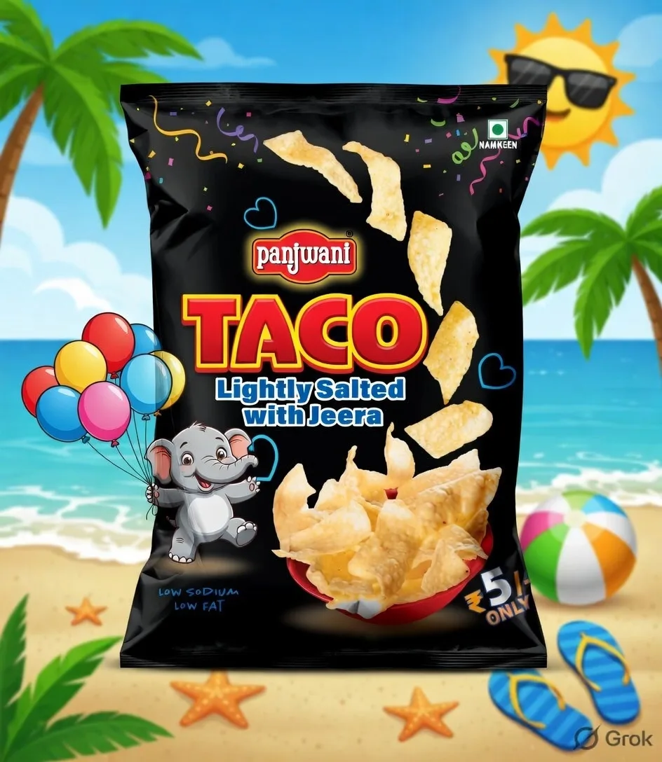 Panjwani Taco Lightly Salted with Jeera