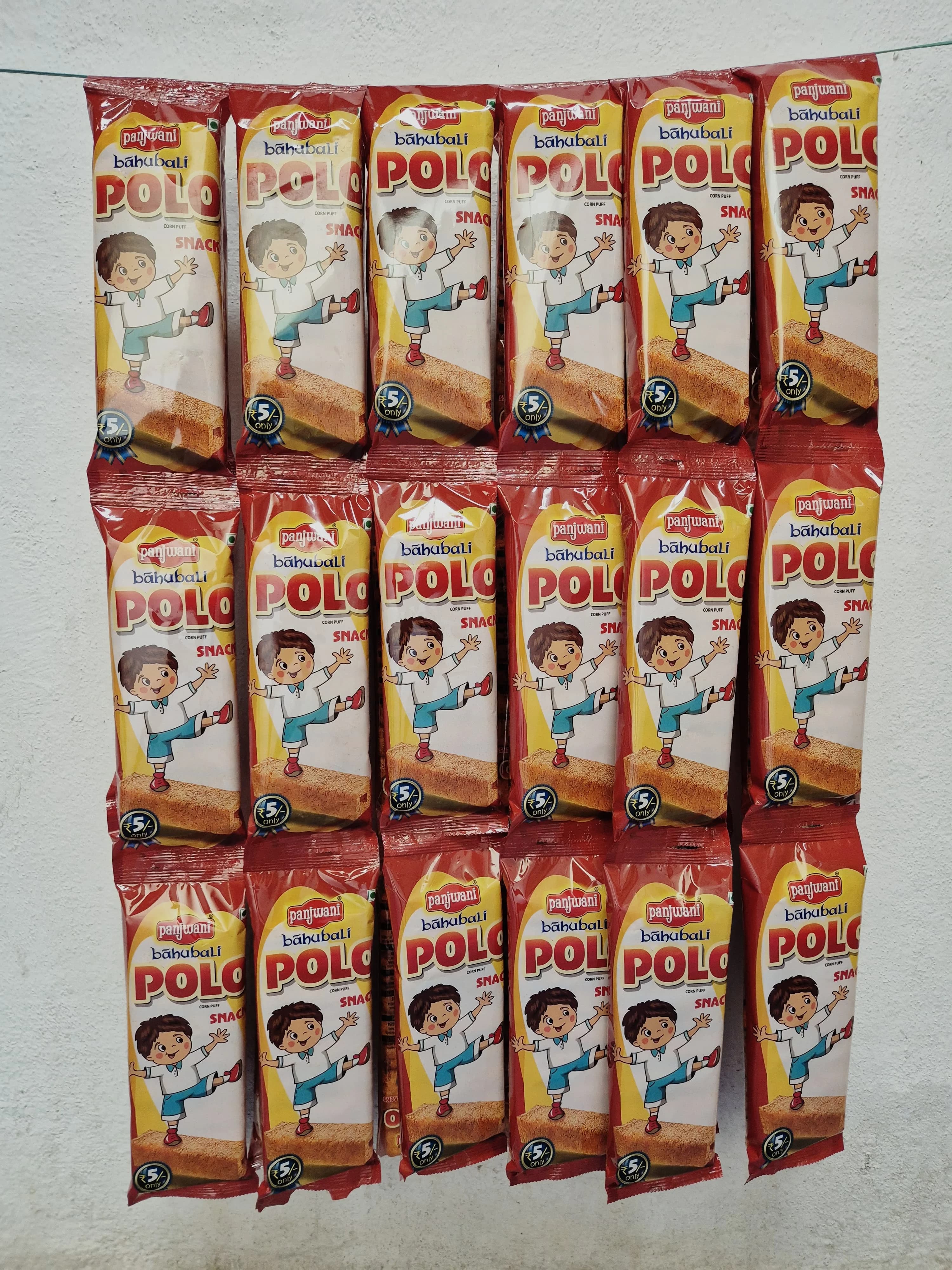 Panjwani Bahubali Polo Corn Puff Snack