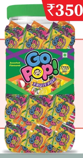BakeMate Go Pop Fruit Pop Lollipop