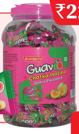 BakeMate Guava Chatka Masala / Kala Khatta Candy