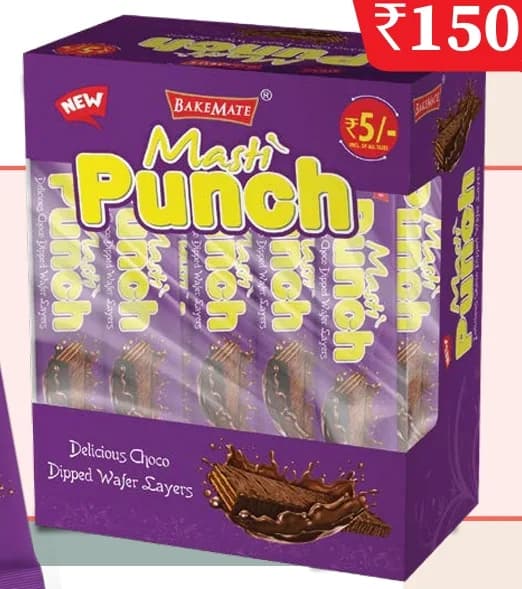 BakeMate Masti Punch Wafer