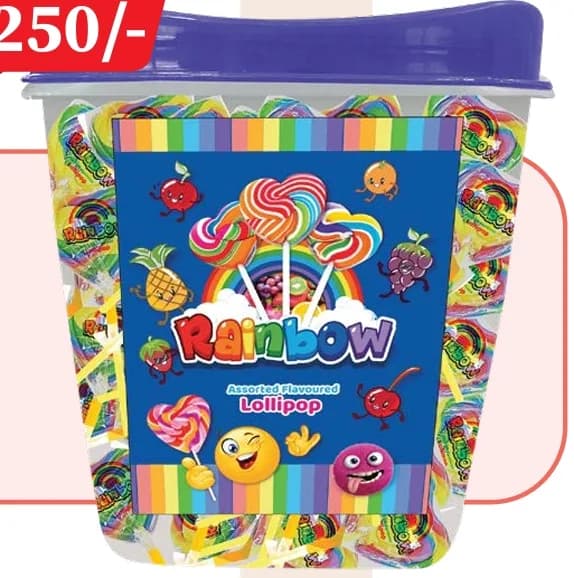 BakeMate Rainbow Lollipop