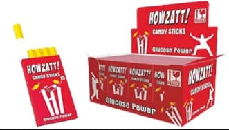 Hugs Howzatt Sticks Glucose Candy