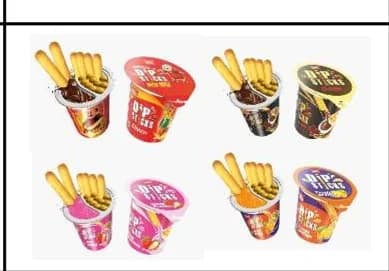 Hugs Dip Sticks (24-tray)