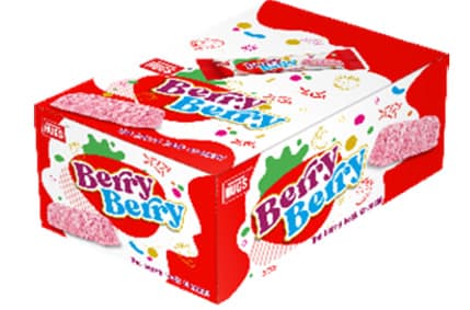 Hugs Berry Berry Strawberry Cereal Bar (Box)