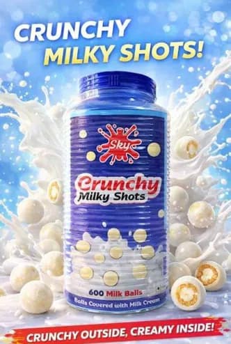 Milk Crunchy Balls