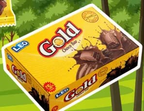 Leo Gold Choco Bar Box