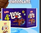 Leo 4 Luvs Cream Wafer Roll Box