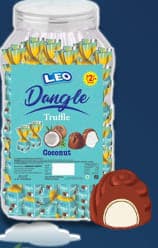 Leo Dangle Chocolate Truffle Jar