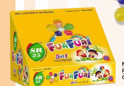 SR 25 Fruts Pulpy Fruit Chew
