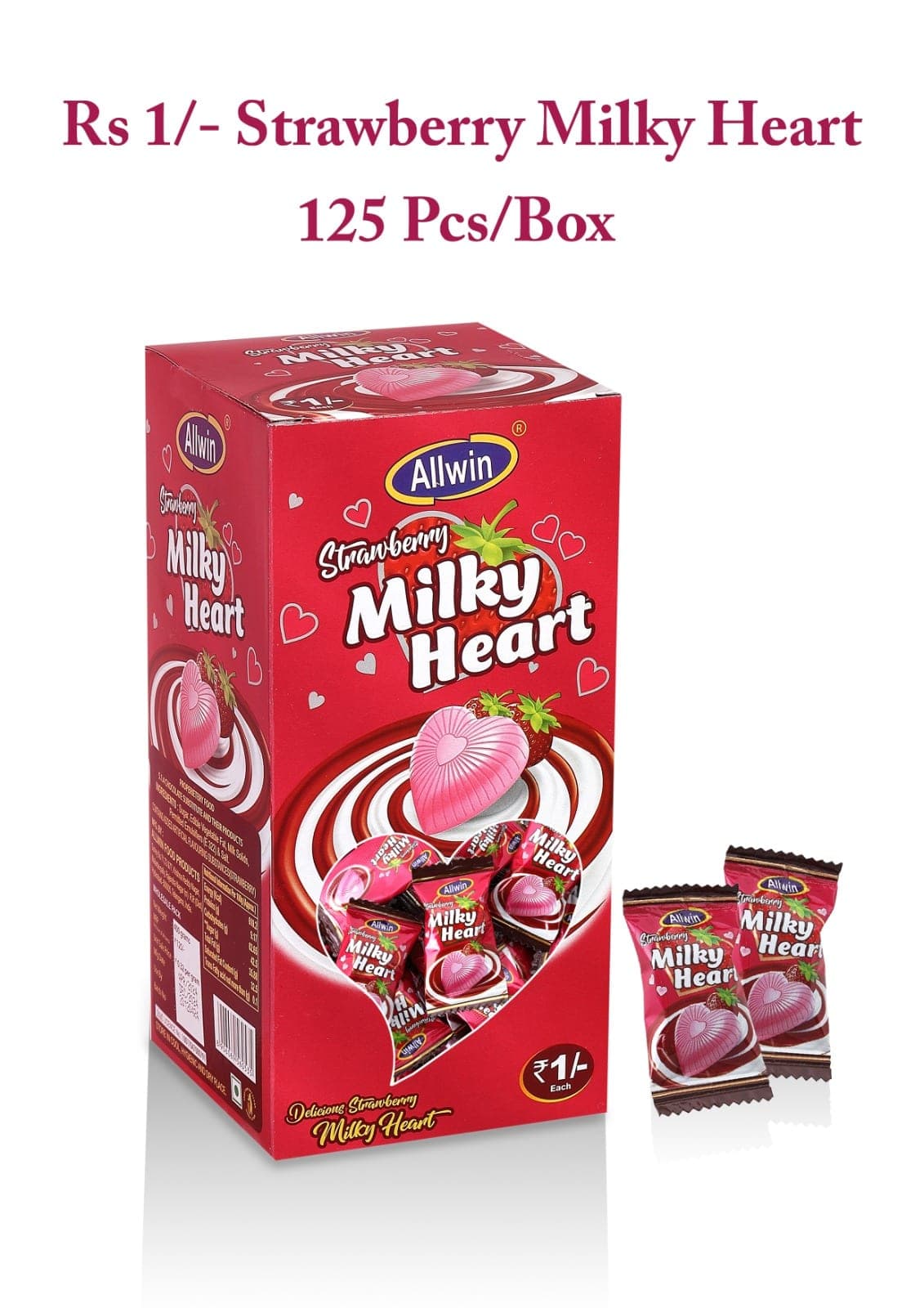 Strawberry Milky Heart