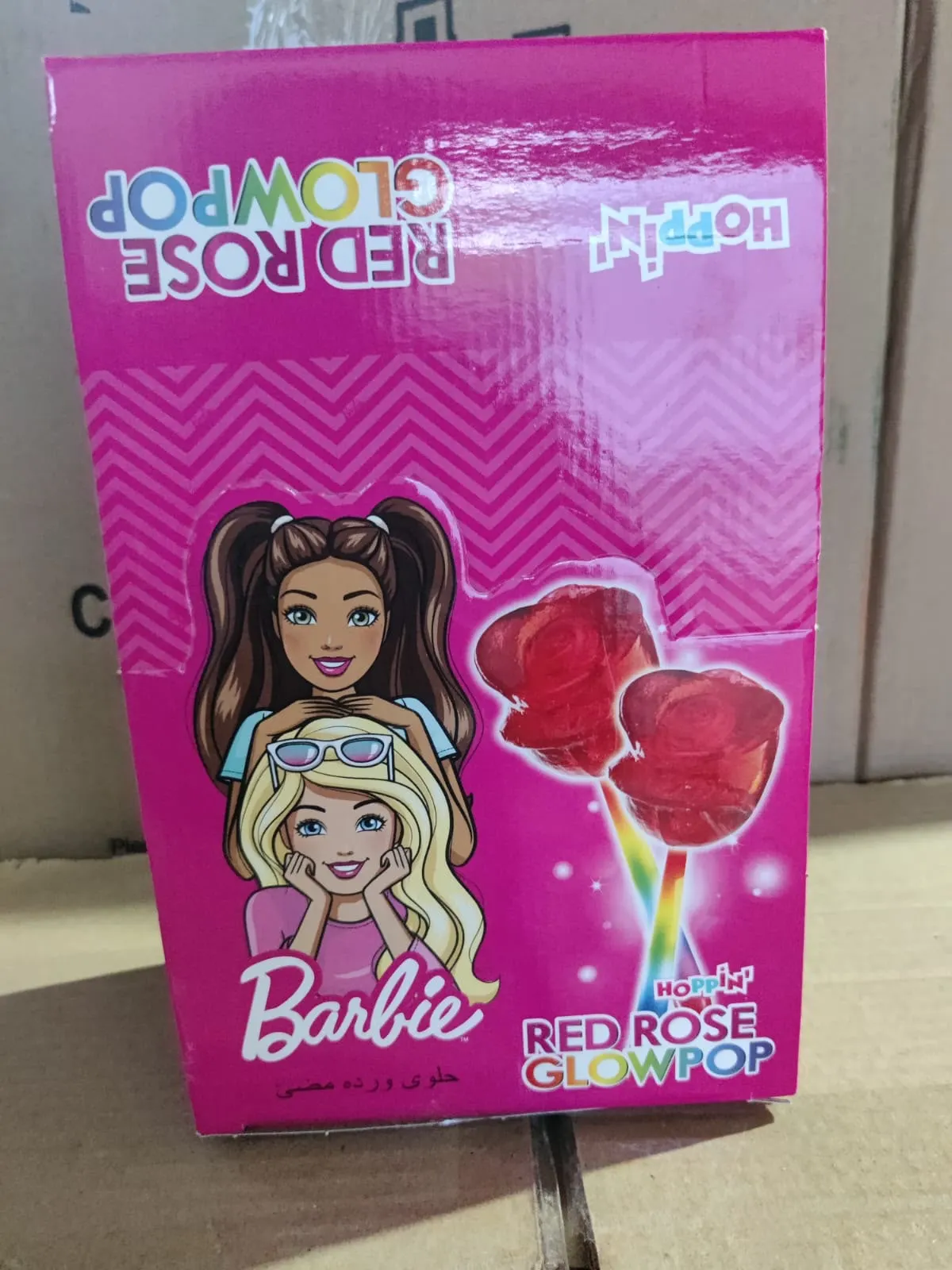 Barbie Red Rose Glow Pop