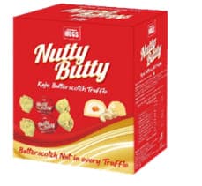 Hugs Nutty Butty Butterscotch Truffle