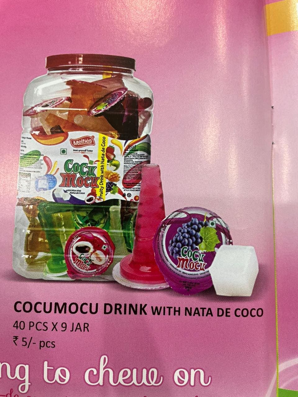 Cocumocu with Nata De Coco