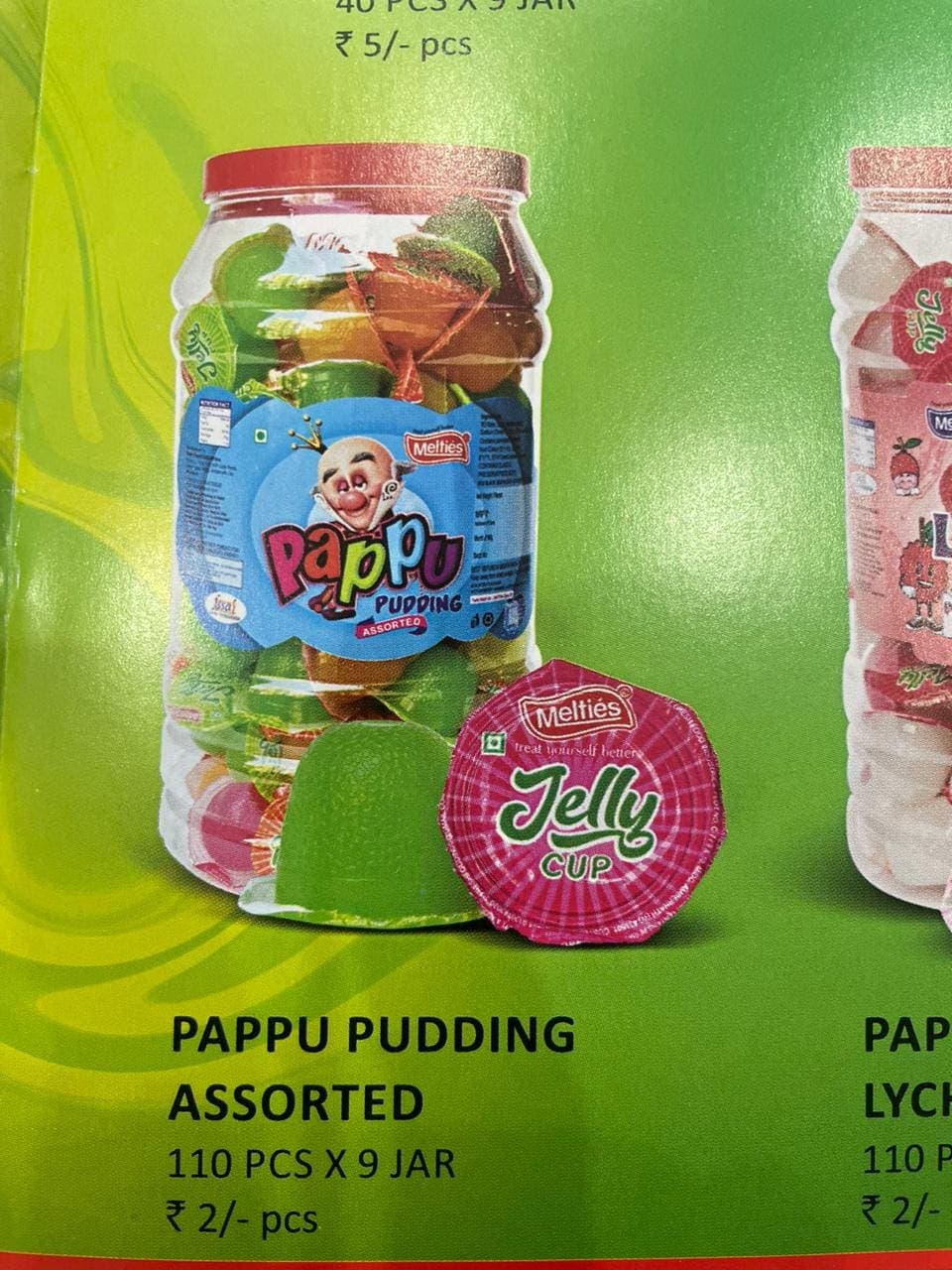 Pappu Pudding Assorted