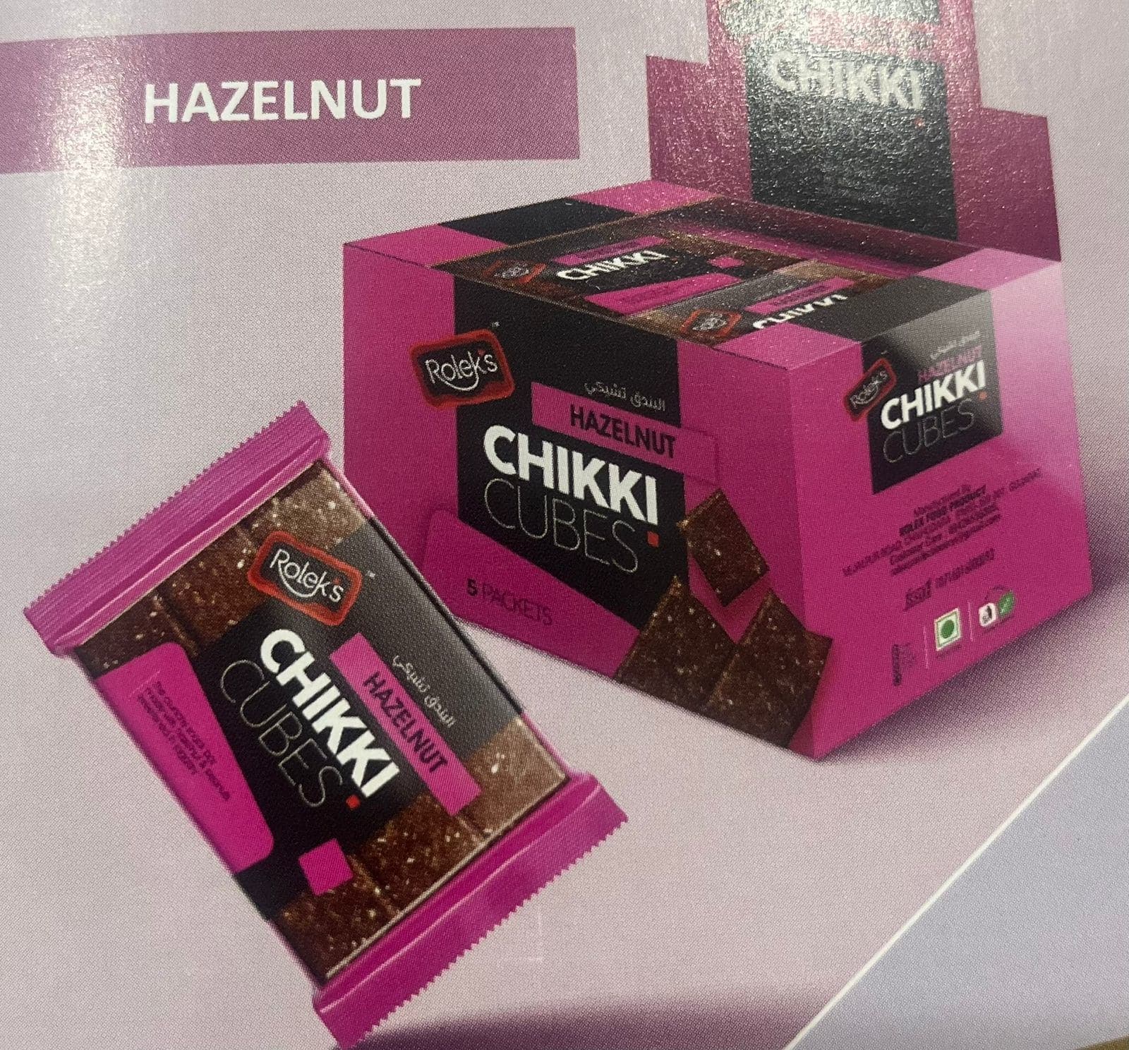 Hazelnut Chocolate Chikki