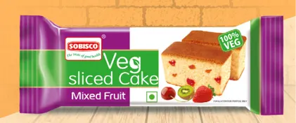 Veg Sliced Mixed Fruit Cake
